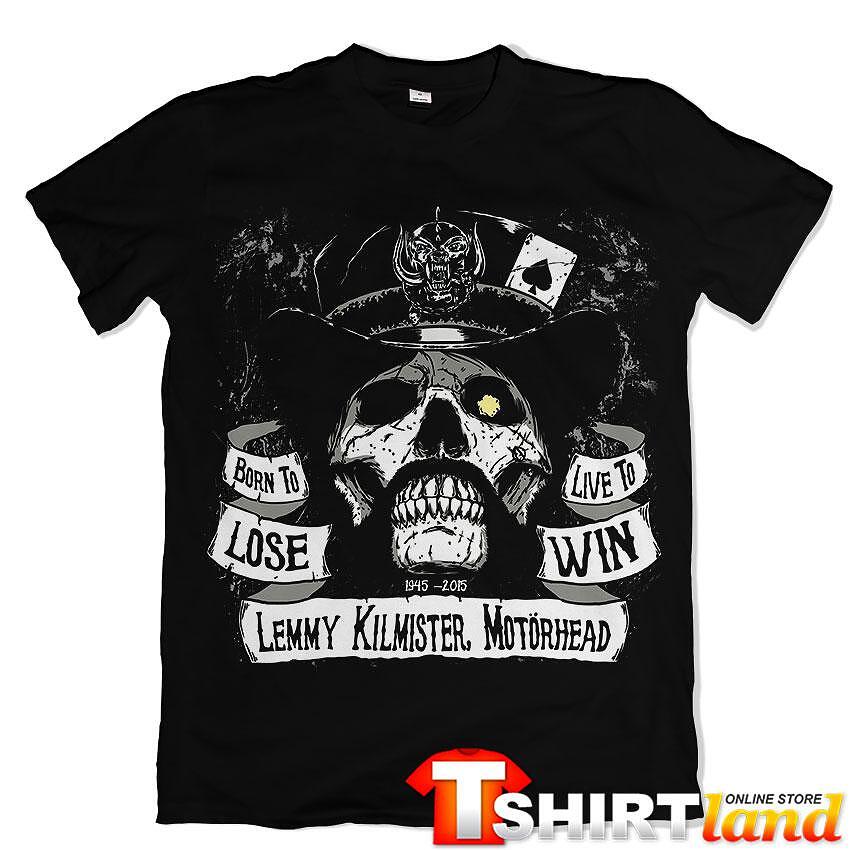 Тениска Motörhead Born to Lose Live to Win