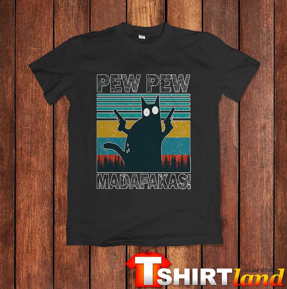 Tricou Pisică Pew Pew
