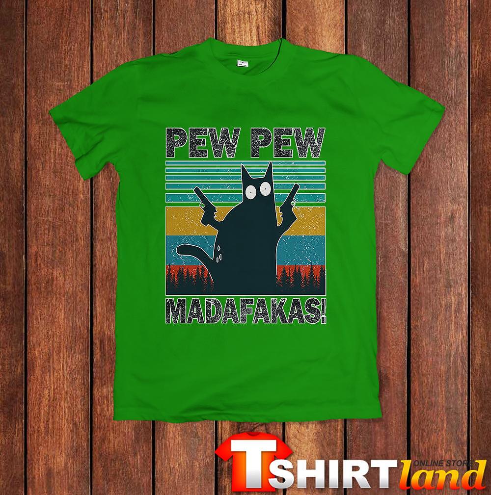 Tricou Pisică Pew Pew