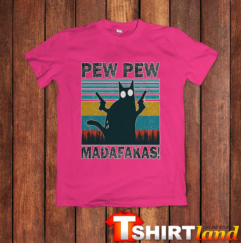 Tricou Pisică Pew Pew