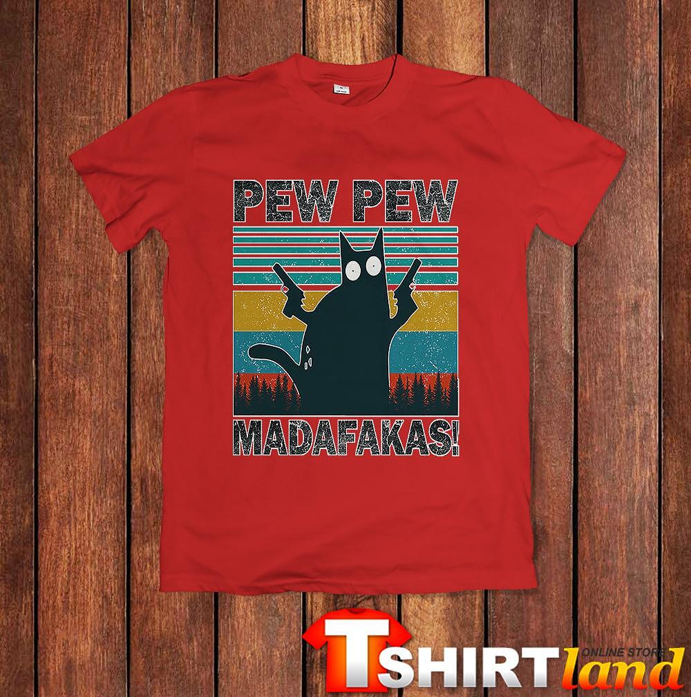 Tricou Pisică Pew Pew