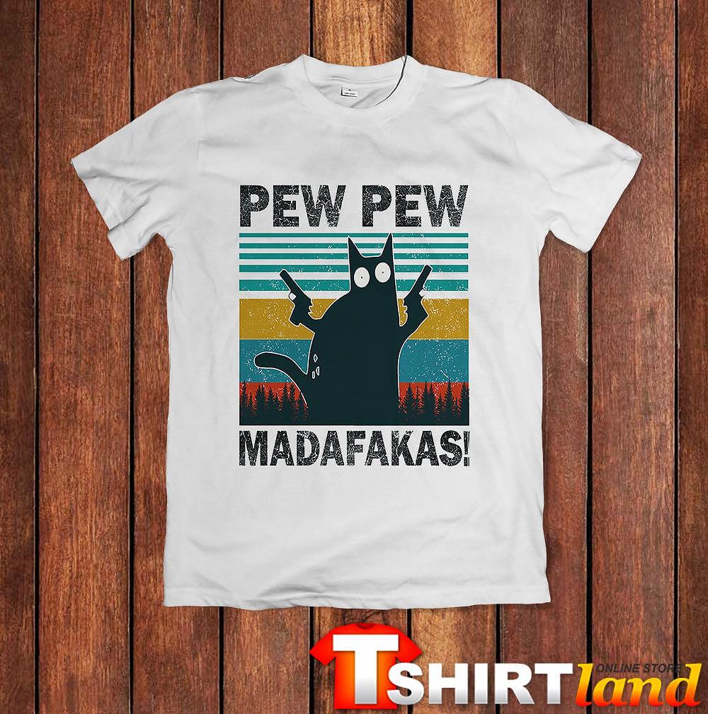 Tricou Pisică Pew Pew