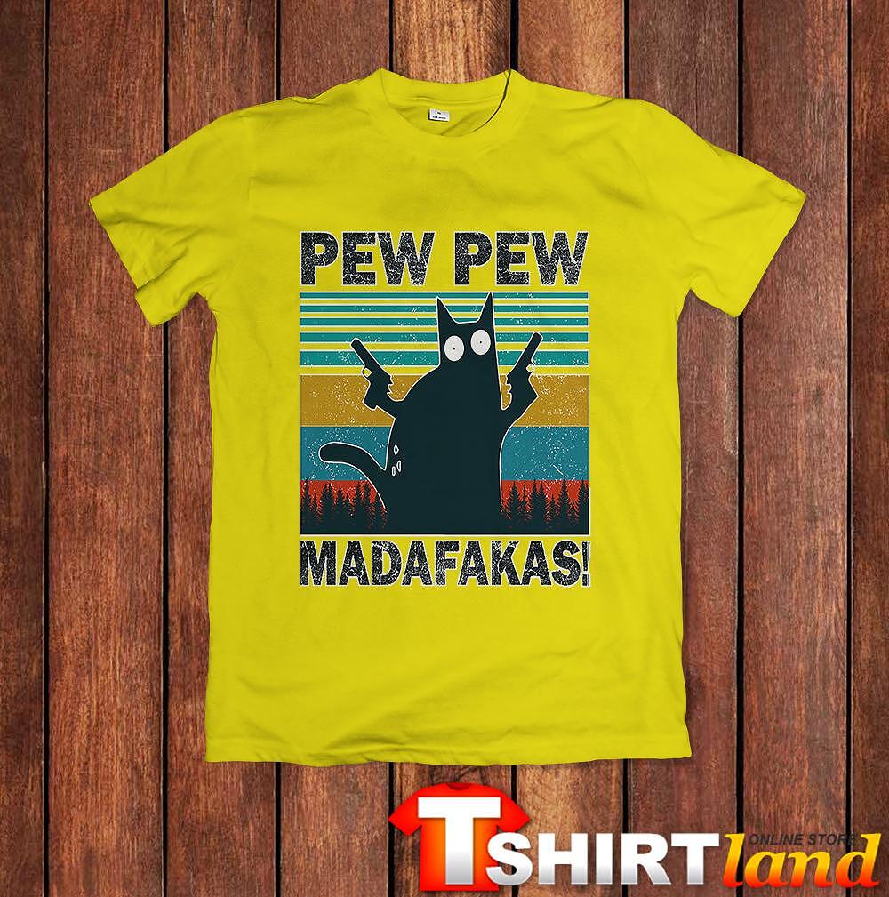 Tricou Pisică Pew Pew