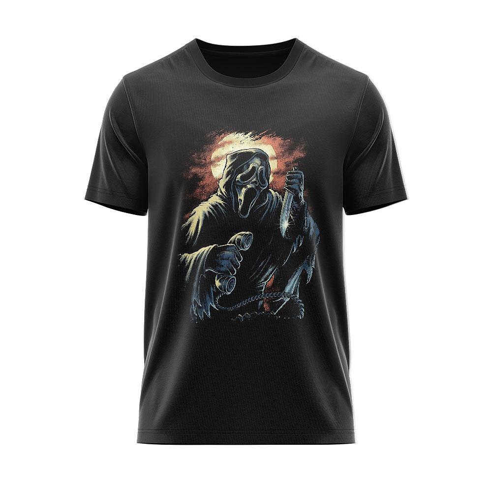 T-shirt "What’s Your Favorite Scary Movie?"