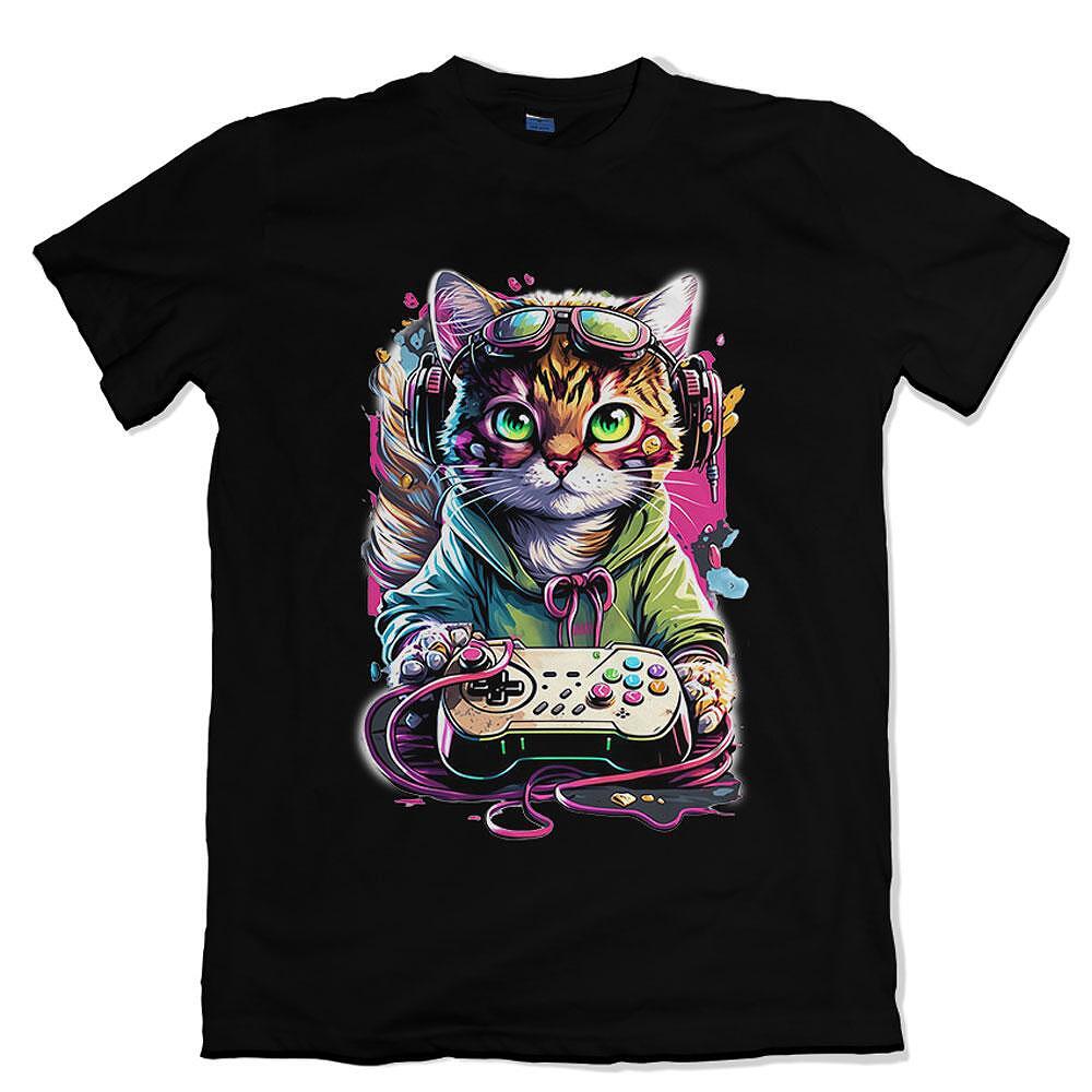 Тениска Gaming Cat