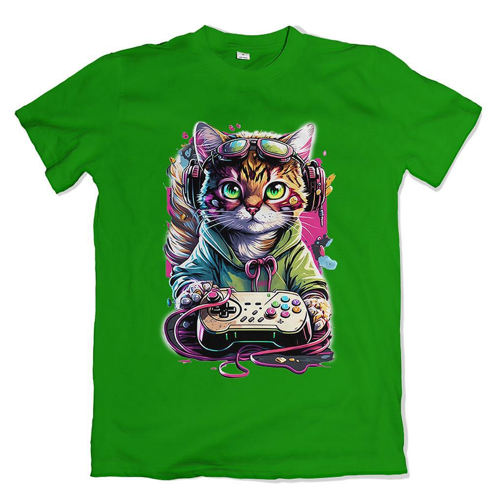 Тениска Gaming Cat