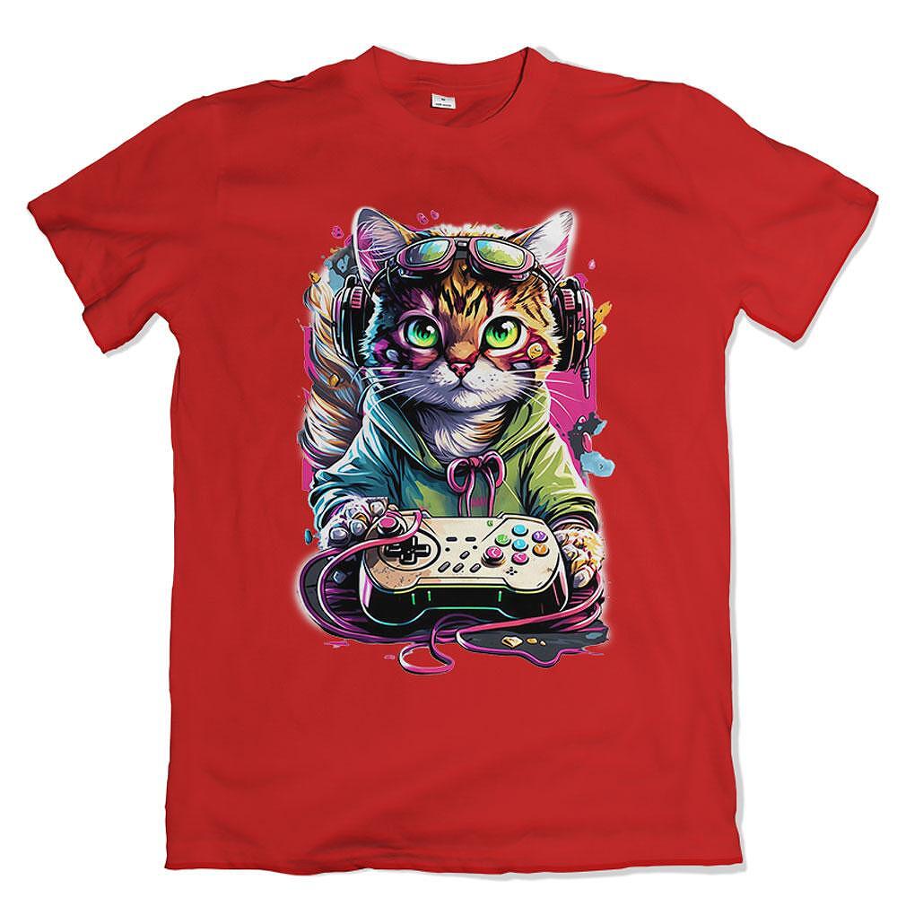 Тениска Gaming Cat