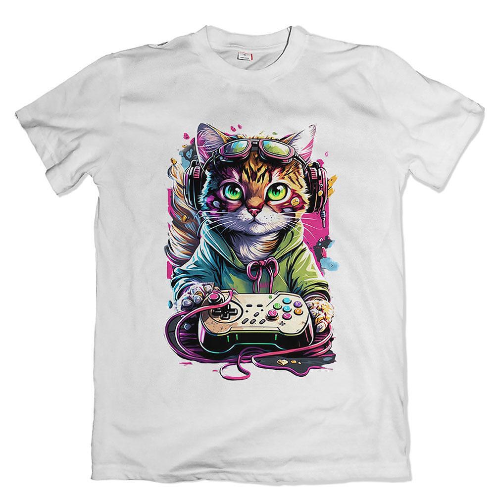 Тениска Gaming Cat
