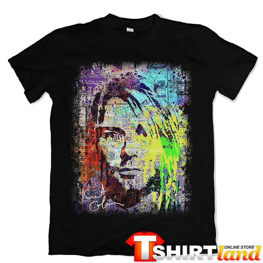 Tricou Nirvana Kurt Cobain Art