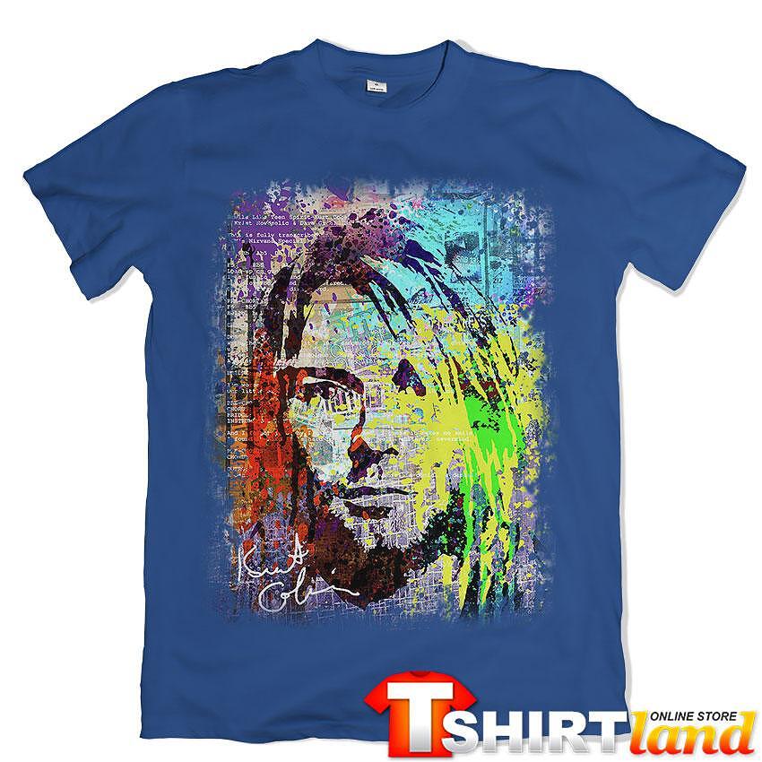 Tricou Nirvana Kurt Cobain Art