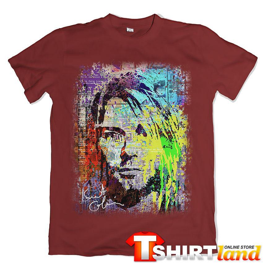Tricou Nirvana Kurt Cobain Art
