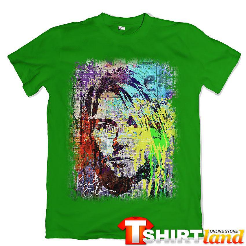 Tricou Nirvana Kurt Cobain Art