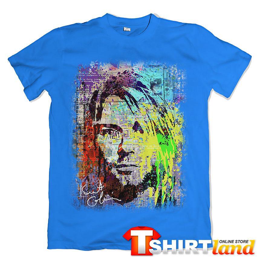 Tricou Nirvana Kurt Cobain Art