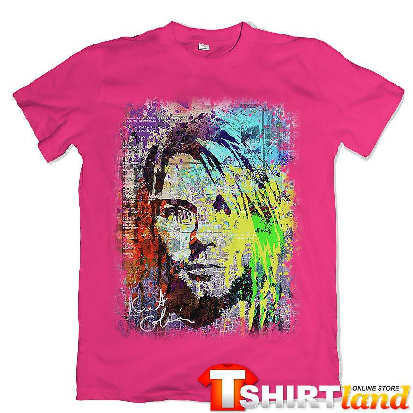 Tricou Nirvana Kurt Cobain Art