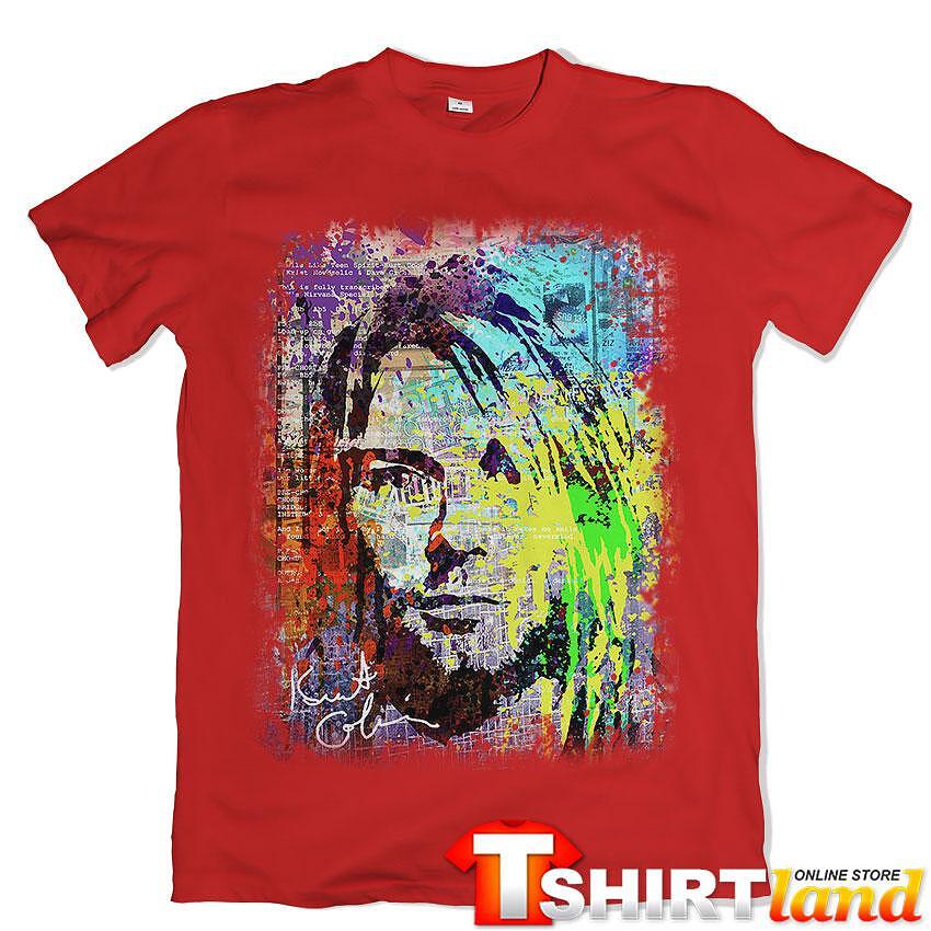 Tricou Nirvana Kurt Cobain Art