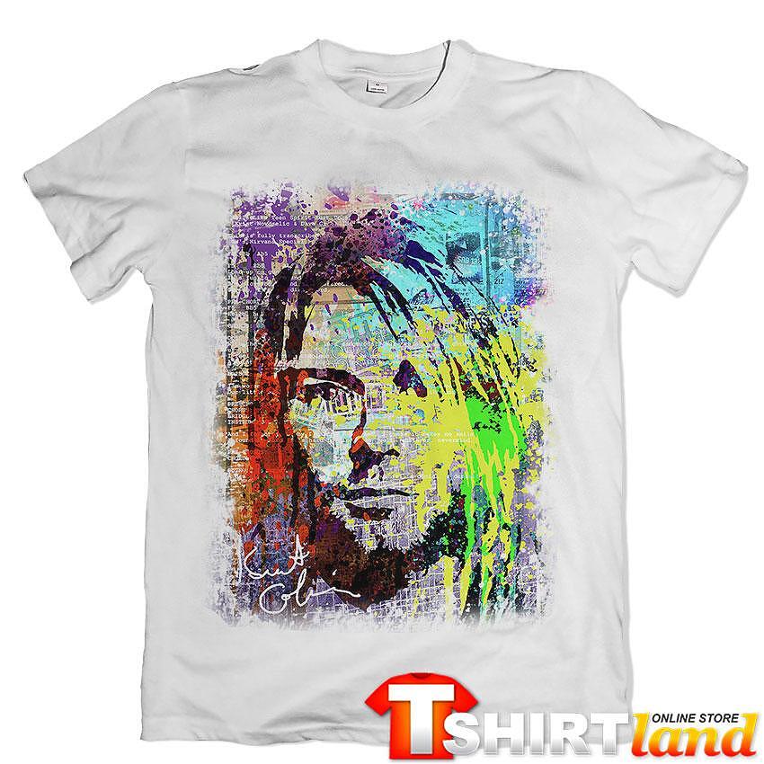 Tricou Nirvana Kurt Cobain Art