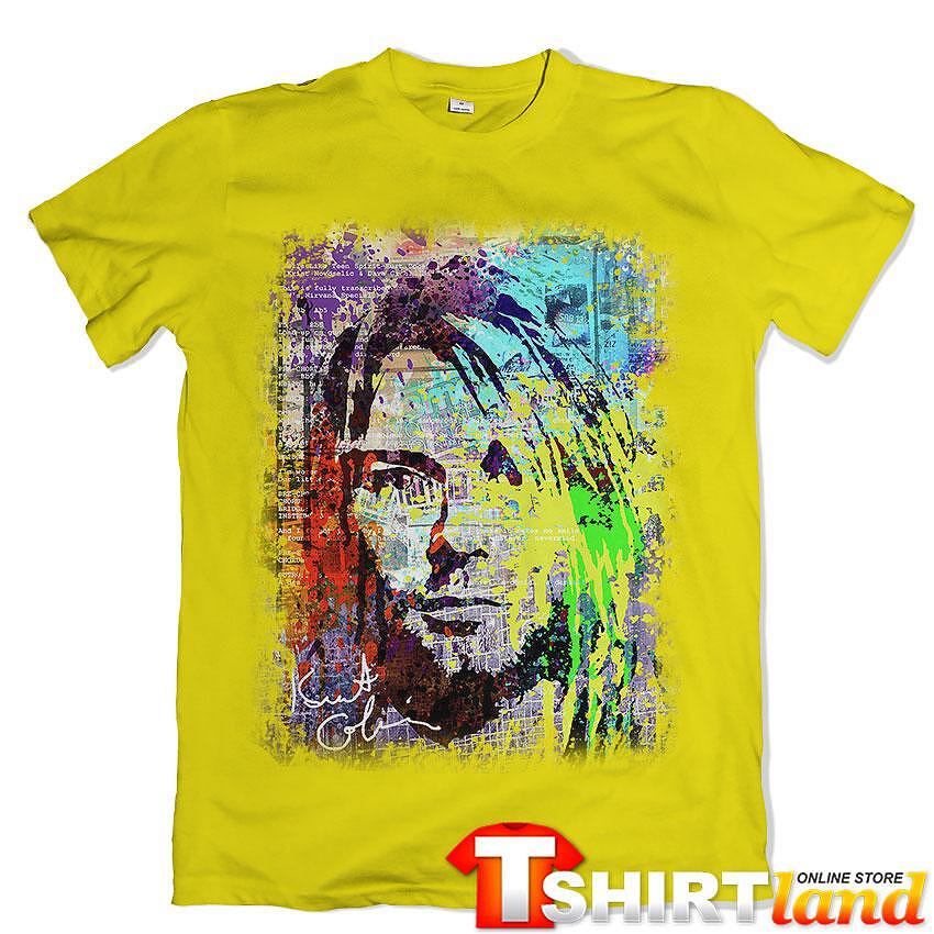Tricou Nirvana Kurt Cobain Art