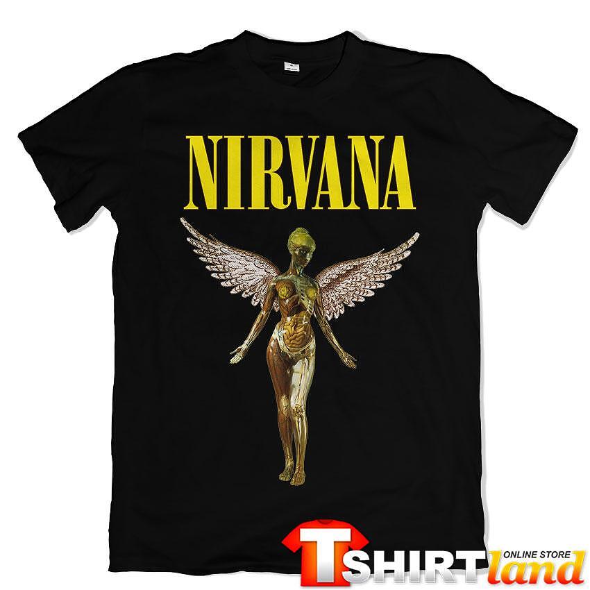 Nirvana In Utero Logo T-Shirt