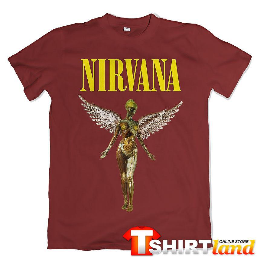 Nirvana In Utero Logo T-Shirt