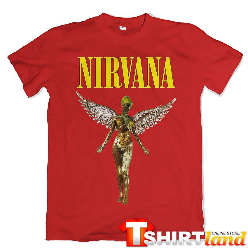 Nirvana In Utero Logo T-Shirt