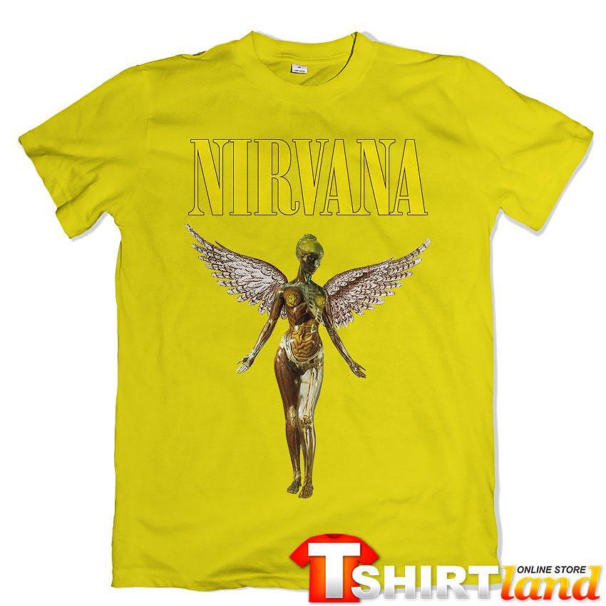 Nirvana In Utero Logo T-Shirt