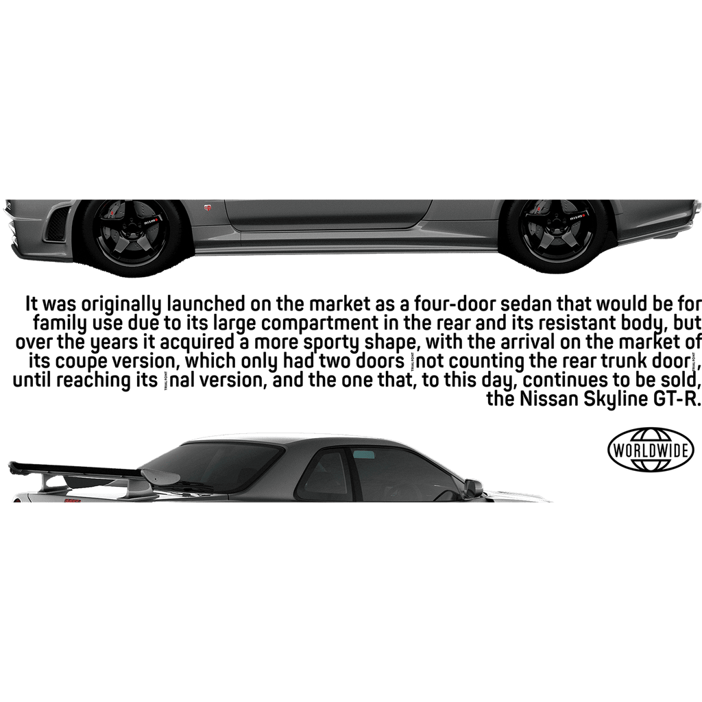 Nissan SKYLINE GTR T-Shirt 2