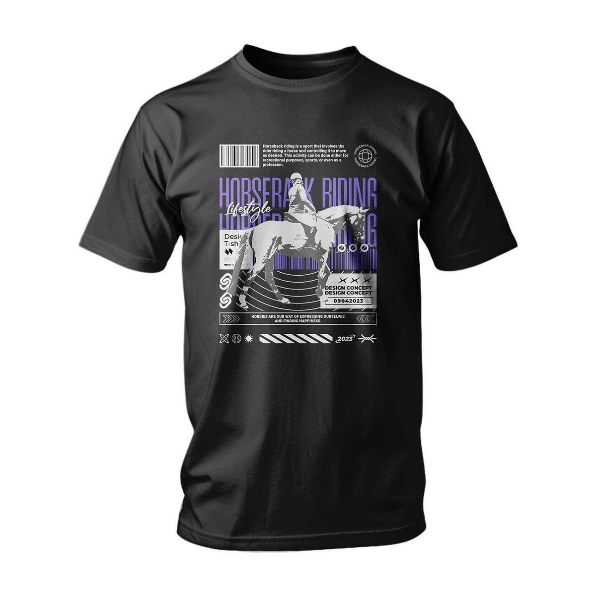 Horseback riding T-shirt