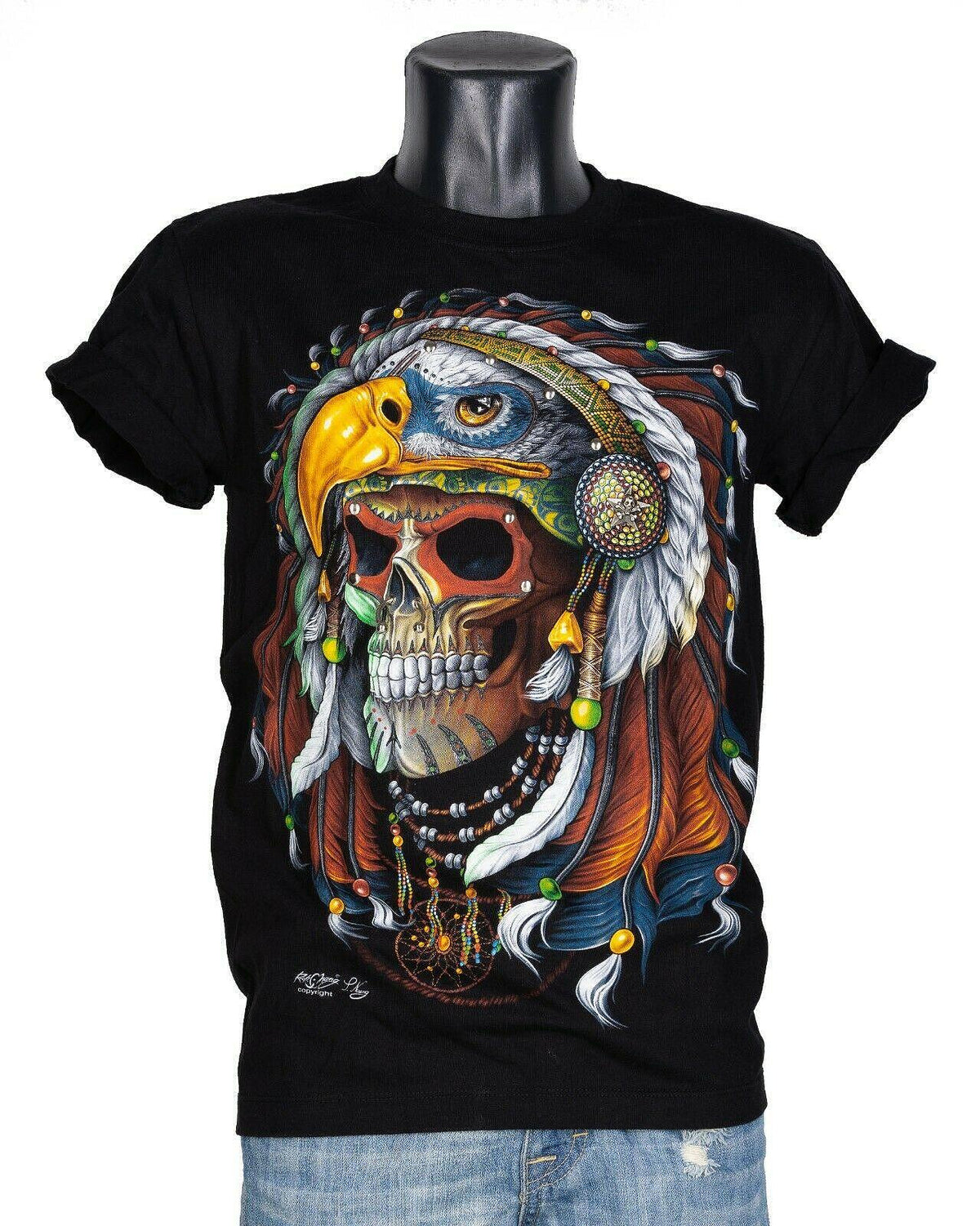 Тениска Old Indian Eagle Crown 4D-05