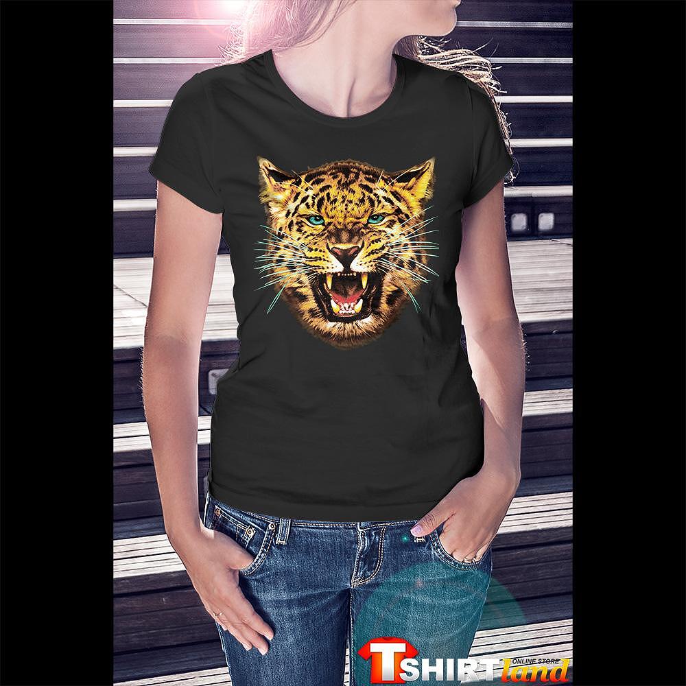 Tricou din seria „Wild Life” - Leopard