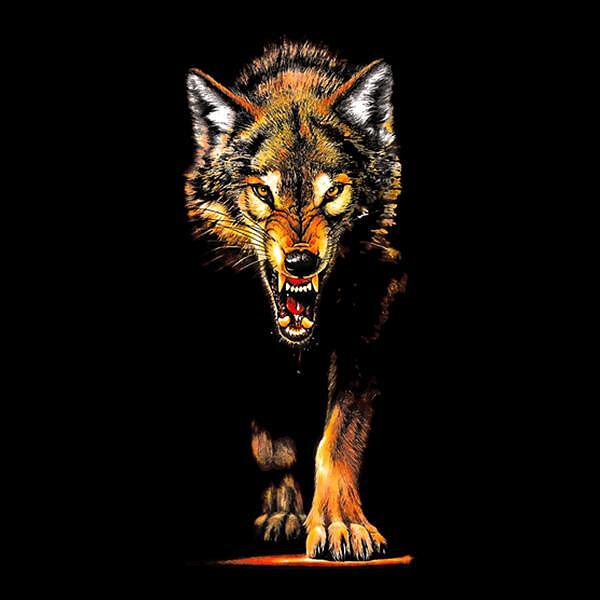 Tricou din seria "Wild Life" - Lup 3