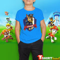 Tricou Patrula Cățelușilor - Chase / Paw Patrol Chase