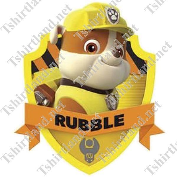 Tricou Paw Patrol - Rubble