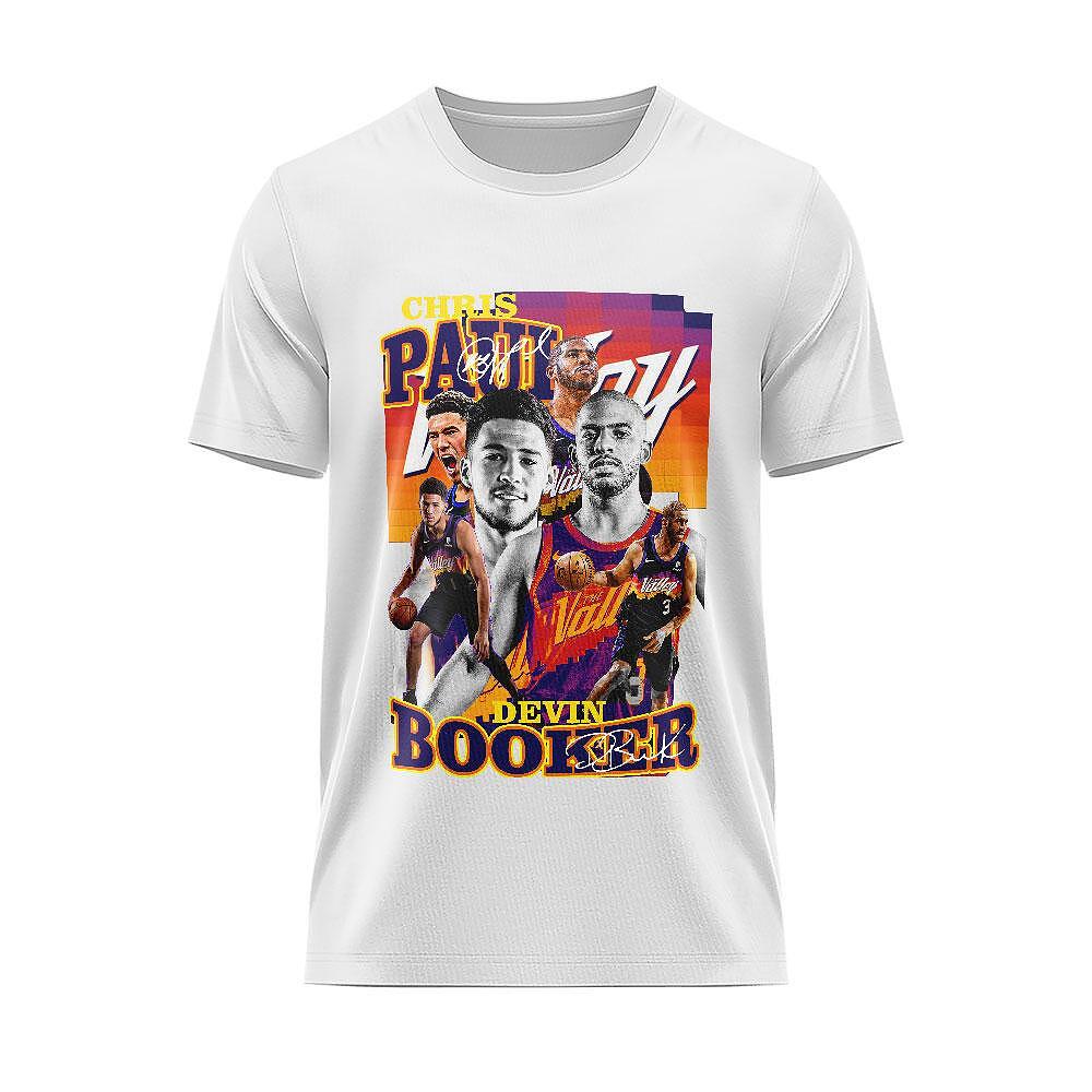 Tricou Phoenix Suns Legends Devin Booker Chris Paul