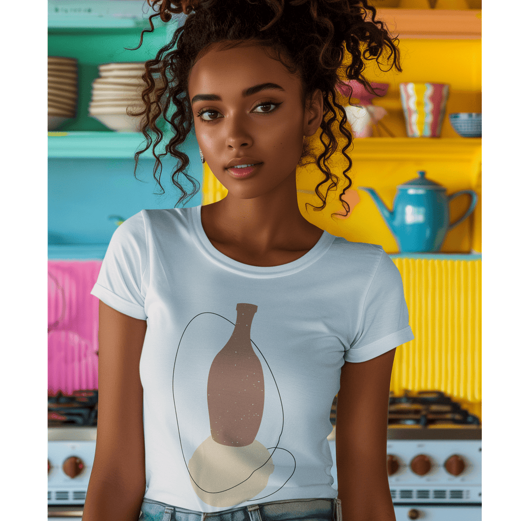 Tricou Eleganță geometrică