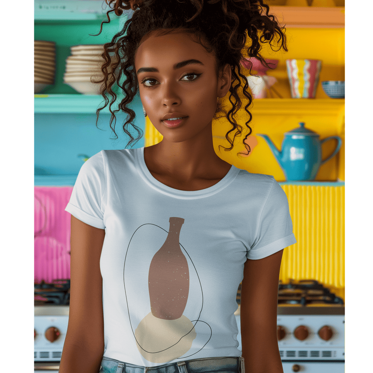 Geometric Elegance T-shirt