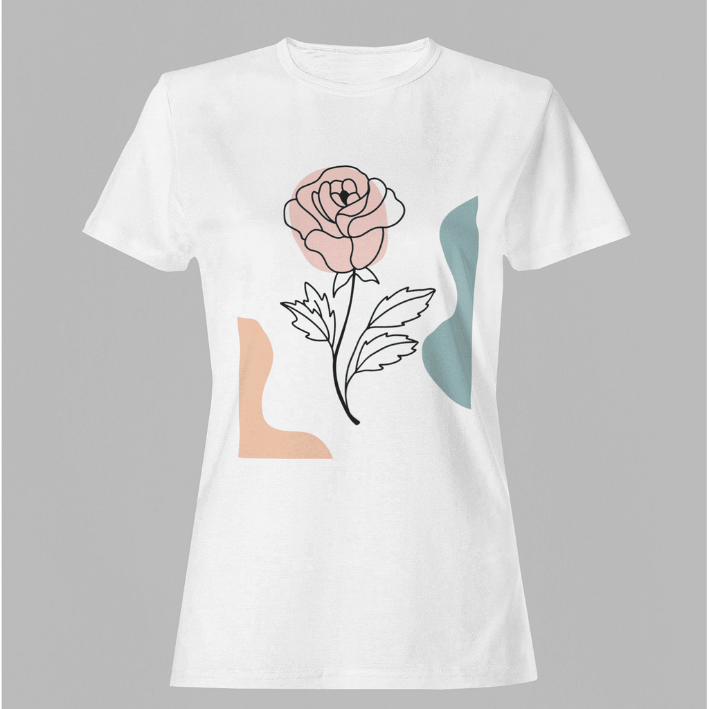 T-shirt Tender Rose