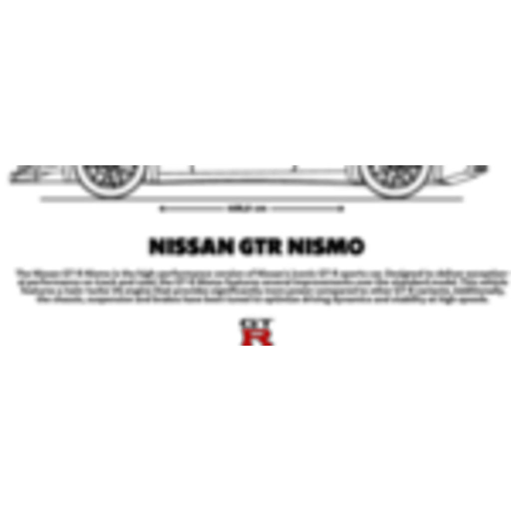 Tricou NISSAN GTR NISMO