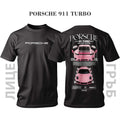 Тениска PINK PORSCHE 911 TURBO