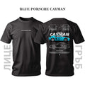 Tricou BLUE PORSCHE CAYMAN BOXTER