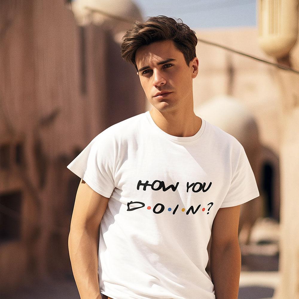 Тениска Приятели/ Friends FR_14 How You Doin?
