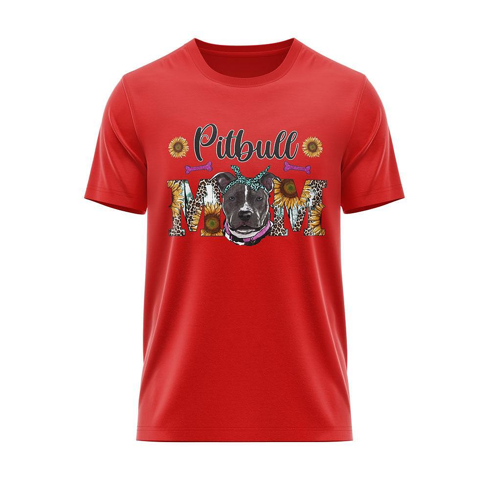 Pitbull Mom T-Shirt