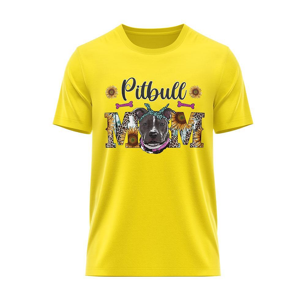 Pitbull Mom T-Shirt