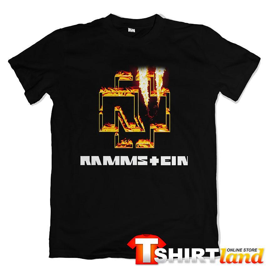Rammstein On Fire T-shirt