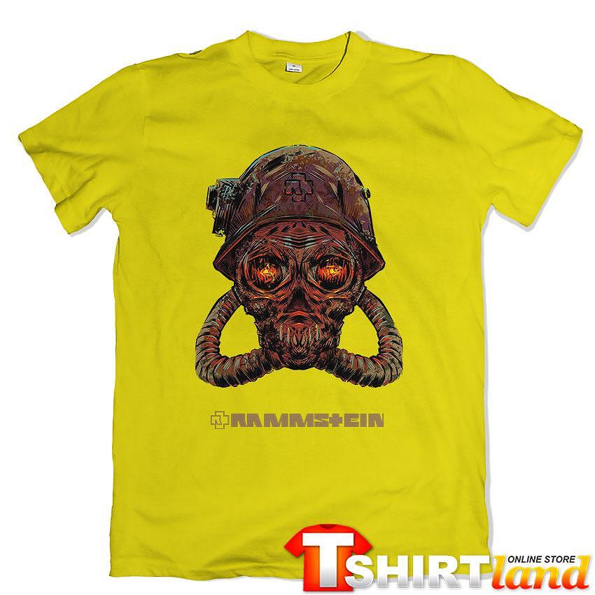 Тениска Rammstein Military Skull