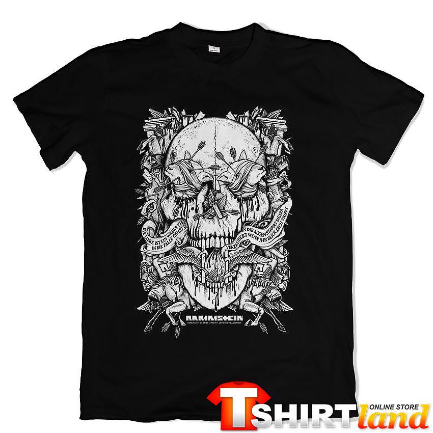 T-shirt Rammstein Skull Art