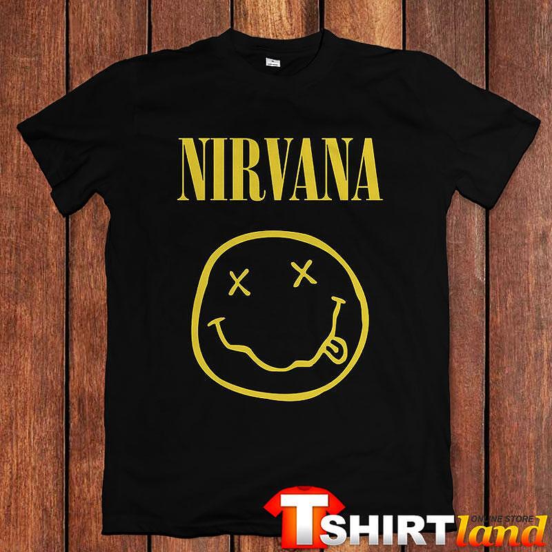 T-shirt NIRVANA - Emoji