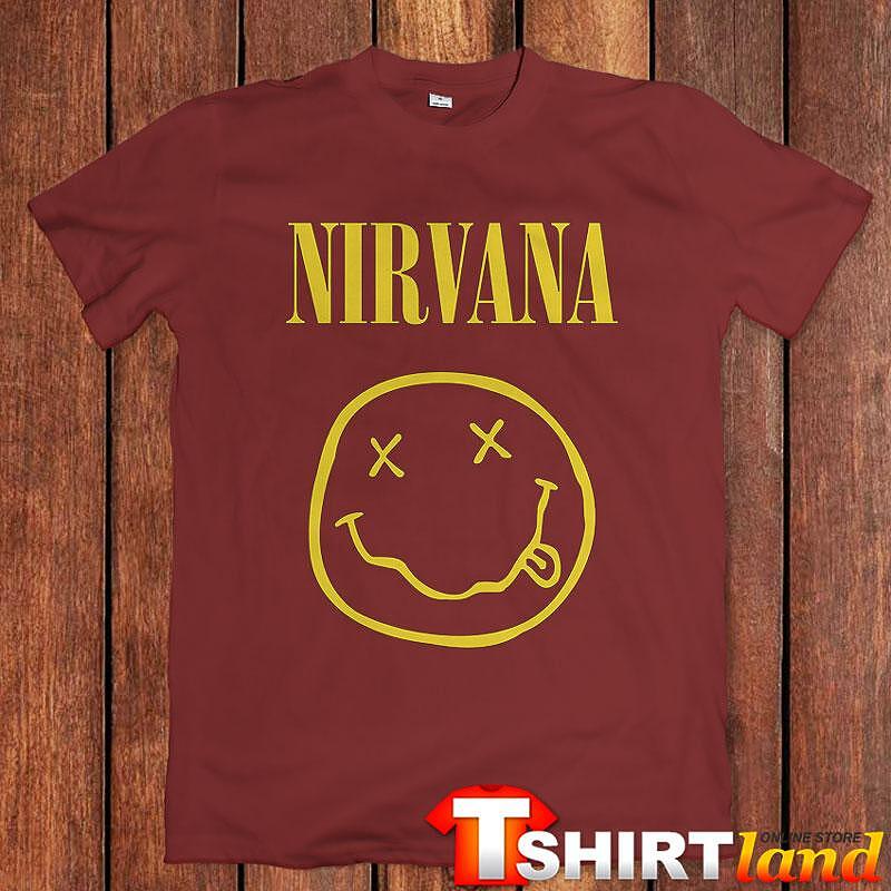 T-shirt NIRVANA - Emoji