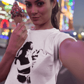 Тениска Girl With Ice Cream