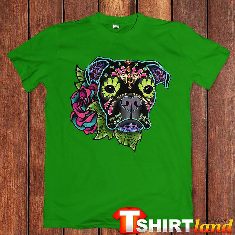 Tricou Flowers Boxer Art Print
