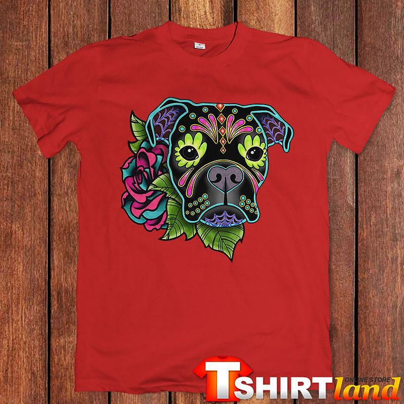 Tricou Flowers Boxer Art Print